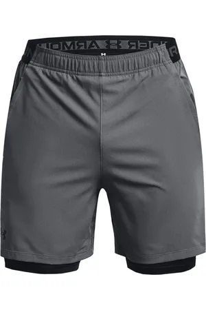 Under Armour UA Vanish Woven 2in1-Shorts Pitch Gray-XXL