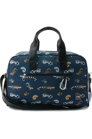 YLX Gear SALE: & Freek Vonk Sporttas voor kinderen. Duffel bag sailor blue & varans. Reistas / Weekendtas / Handbagage. Marine met hagedissen, jongens, meisjes