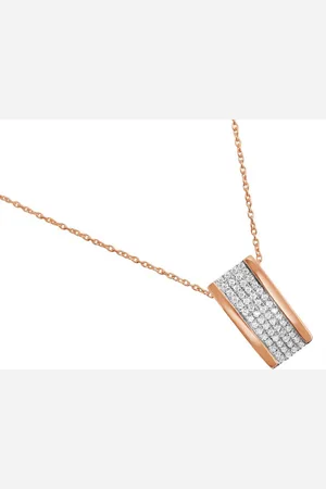 Velini Jewels P6249R -Ketting+Hanger -925 Zilver -Cubic Zirkonia