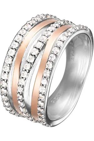 ESPRIT ESRG92274A Sunset Ring - Zilver - Rosékleurig - 16 mm