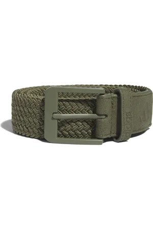 adidas Braided Stretch Belt Green