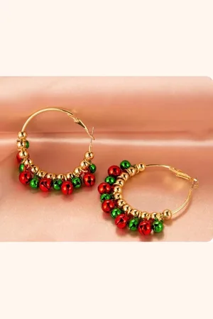 Akyol Kerstoorbellen – oorbellen kerst - kerstboom oorbellen - kerstboom - kerst accessoires – kerst – kerstmis – Christmas - oud en nieuw – kerst accessoire – kerst – feestdagen
