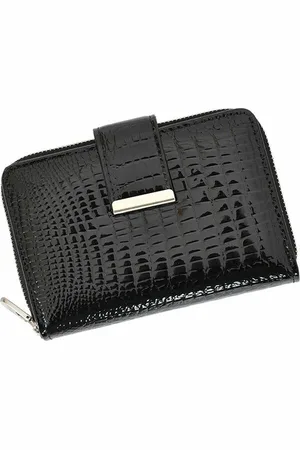 Jennifer Jones Leren portemonnee dames croco