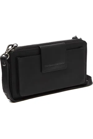 Chesterfield Leren Telefoontasje Zwart Taipei