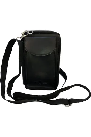 Flores Lederwaren Leren rechthoekig telefoontasje/portemonneetasje