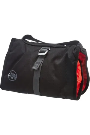 Merkloos Uni toiletry bag Washbag Travel - black - compact en waterdicht - Mammut Toilettas met haak