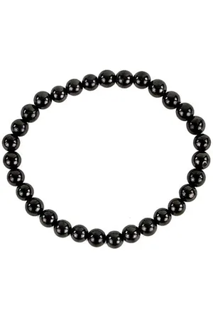 Yogi & Yogini Armband shungiet (6mm)