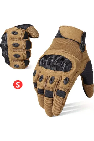 Merkloos Airsoft Handschoenen - Tactical - Tactical Gloves - Leger - Tactical Handschoenen Hardknuckle - Paintball - Militaire - Touchscreen - S