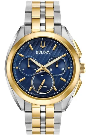 BULOVA CURV 98A159 Horloge - Staal - Multi - Ø 43 mm