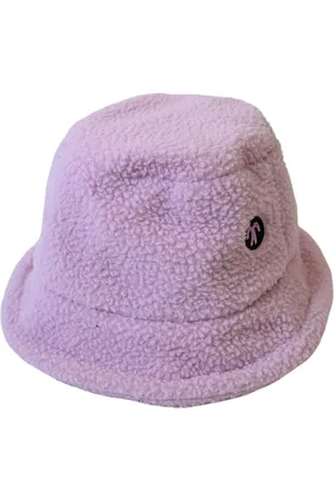 Ducksday Winter muts - Bucket hat - Sherpa fleece - Teddy - unisex - - Roze