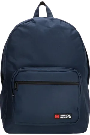 Enrico Benetti Amsterdam Rugzak - 21 liter, 15" laptopvak - 54669 - Donkerblauw