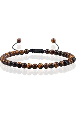 Memphis No.1 Armband - 4mm Tigereye