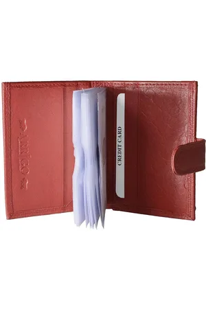 ARRIGO BELLO Creditcard Houder - Pasjeshouder Uitschuifbaar – - Leer - RFID – Anti Skim - Muntgeld Ritsvak - Pasjeshouder Mannen - Dames