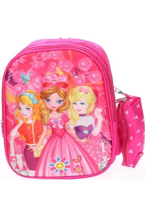 Kiddy 3D Trendy Meisjes schooltas/RugZak roze - Meisjes Schooltas - Rugtas -Schooltas - Boekentas - Meerdere Vakken - 2024