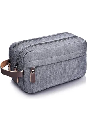 Merkloos Toilettas rugzak voor heren, make-up tas voor dames, toilettas voor dames en heren, premium kwaliteit