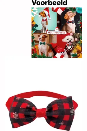 Akyol Kerststrik - Stof - Kerst Strik kleding - vlinderstrik- Kerstdecoratie -kerststrik goud - -kerststrikjes - Decoratie - Kerstsfeer – Christ