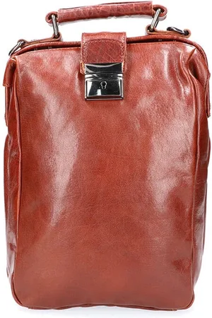 LEATHER DESIGN Leren Rugzak / Schoudertas
