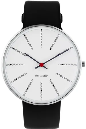 Arne Jacobsen Bankers Designhorloge Large 53102-2001 - 40mm
