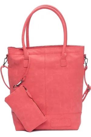 Zebra Trends Natural Bag Kartel met Rits en Schouderband