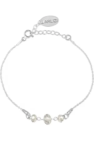 ARLIZI 1999 Armband transparant Swarovski kristal briolette - 925 sterling - 20 cm