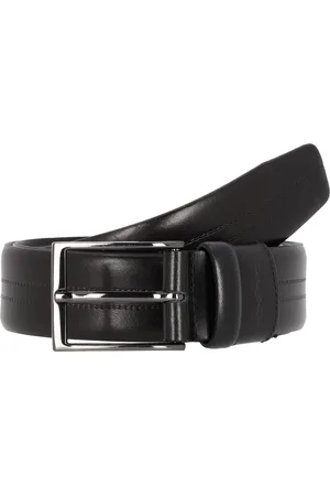 Strellson Riem leer - Jongens - 115 cm - black