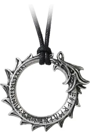 Alchemy JORMUNGAND SERPENT Ketting - Zilverkleurig