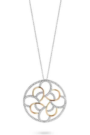 Velini Jewels P6593R -Hanger+Ketting -925 Zilver -Cubic Zirkonia