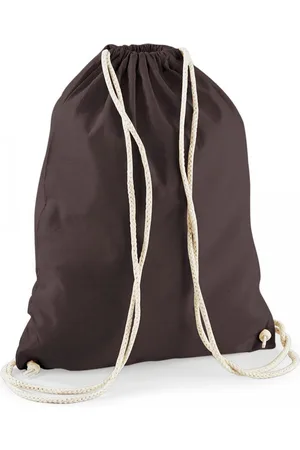 Merkloos 2x stuks sporten/zwemmen/festival gymtas met rijgkoord 46 x 37 cm van 100% katoen - Kinder sporttasjes