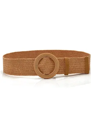 Fashion Favorite Gevlochten Riem | | Kunststof / Riet / Rotan Look | 90 cm |