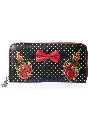 Banned Retro Cherry Blaze Dames portemonnee