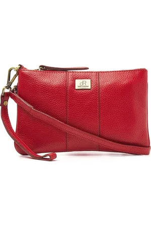 dR Amsterdam Schoudertas / Clutch - Mint - Tango Red