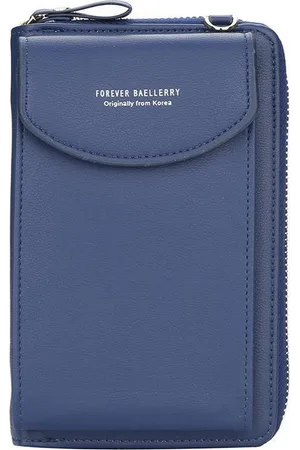 Merkloos Cross Body Bag - - Met ruimte voor pasjes en meer