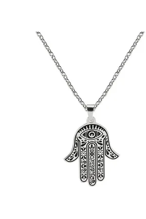 ASTRADAVI 18K Vergulde Sieraden - Hanger - Fatima Hand - Khamsa - - Cadeau Idee