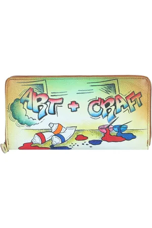 Greenland Art+Craft Portemonnee RFID Leer 20 cm