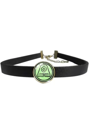 Dottilove Choker - Earth Kingdom Ketting - Bekend van Avatar Lederen Collier