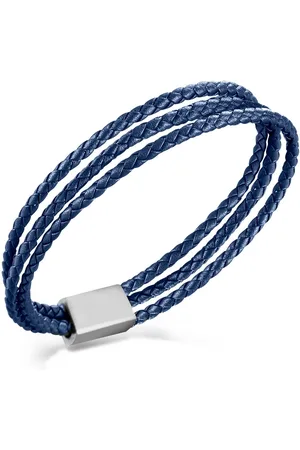 Boccia Titanium 03053-0319 Heren Armband - Leren armband - Sieraad - Leer - - 12 mm breed - 19 cm lang