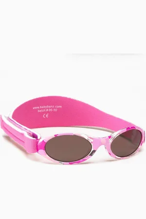Banz UV-beschermende zonnebril voor kinderen - Bubzee - Roze Camo - maat Onesize (2-5yrs)