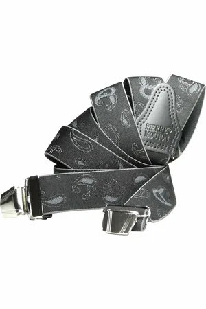 Pierre Mouton Paisley Bretel - Bretels - Volwassenen - Heren - - 140cm - 3 brede clips - XL - XXL
