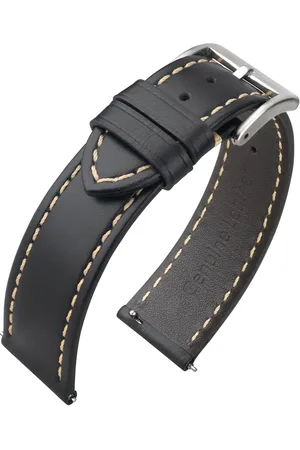 NATOS Kalfslederen Horlogebandje 22mm