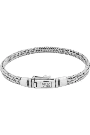 Jonline Citta Vithi Zilveren Ambachtelijke Buddha Armband model 6 maat XXL