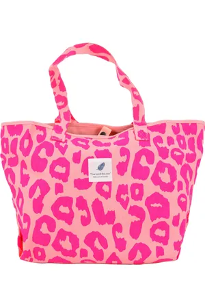 Fashion Favorite Shopper Leopard - Neon Pink | Schoudertas | 36 x 33 x 18 cm | Canvas/Katoen |