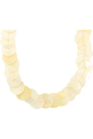 Behave Ketting wit crème van schelpen 40 cm