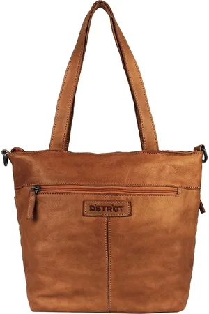 DSTRCT Grote Schoudertas / Crossbody Tas Dames - Leer - Harrington Road