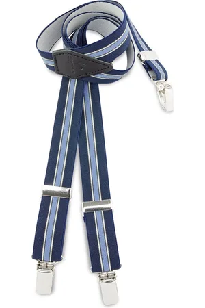 Sir Redman Bretels - kinderbretels blauwe streep