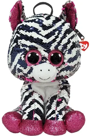 TY Fashion Rugzak Zoey Zebra 26x17cm