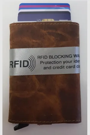 LEATHER DESIGN LD Hunter Hoesje met Cardprotector Figuretta RFID