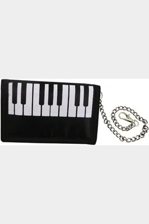 Aim Nylon portemonnee met pianotoetsen