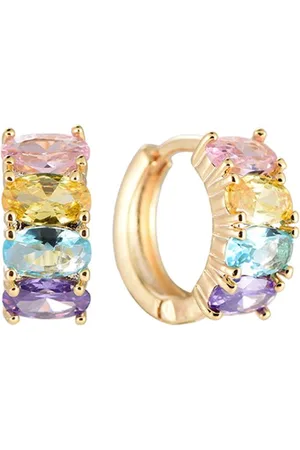 Dottilove Oorbellen- oorbellen dames- oorhangers- 14k gold plated