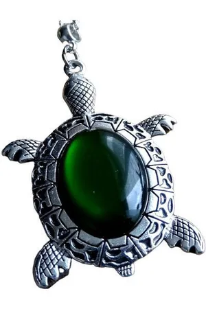 2 Love It Schildpad Green - Ketting - 46 cm lang