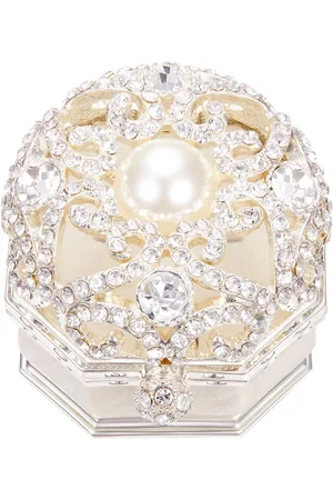 Dubbele ringdoos voor huwelijksceremonie - vintage ringdoos voor bruiloft